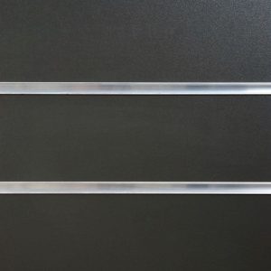 Graphite Grey Slatwall Panel