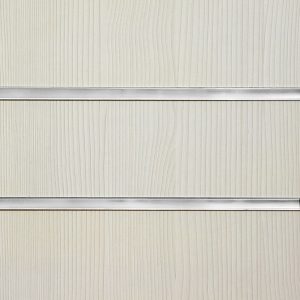 Pino White Slatwall Panel